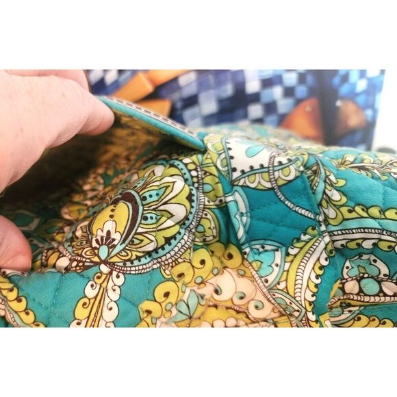 Vera Bradley Medium Active Duffel Bag - Peacock Pattern - Picture 9 of 12